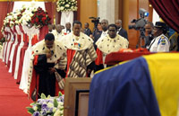 Funeral of Omar Bongo(Photo : Issouf Sanogo/AFP)