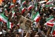 Iranians react as President Mahmoud Ahmadinejad addresses supporters in Tehran on June 10, 2009(Photo: Reuters/Ahmed Jadallah)