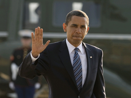 US President Barack Obama departing for Saudi Arabia, 2 June, 2009.(Photo: Reuters)
