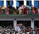 The body of Muslim cleric Sarfraz Naeemi is carried to its burial site in Lahore on June 13, 2009(Photo: Reuters/Adrees Latif)