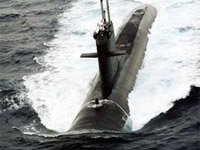 French submarine built by the Direction des constructions navales (DCN), which became DCNS in 2007.© Marine nationale