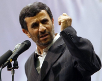 Mahmoud Ahmedinejad in Tehran, 27 June 2009.(Photo: AFP)