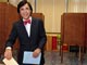 Elio Di Rupo, chairman of Belgium's French-speaking Socialist party (PS), casts his vote(Credit: Reuters)