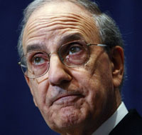 George Mitchell has completed his first tour of the Middle East(Photo : AFP)