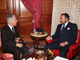Morocco's King  Mohammed VI (R) with Prime Minister Abbas El Fassi( Photo: Reuters )