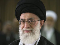 Ayatollah Ali Khamenei in Tehran, 16 June 2009.(Photo: Reuters)