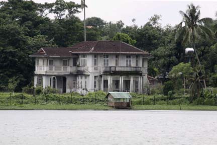 Aung San Suu Kyi's house seen from Inya Lake(Photo: Reuters)
