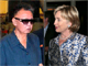 Kim Jong-Il in Pyongyang on 14 July (L) and US Secretary of State Hillary Clinton in Phuket on 22 July (R)(Photo: Reuters)
