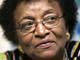 Liberian President Ellen Johnson Sirleaf denies being a member of a movement led by Charles TaylorPhoto : AFP