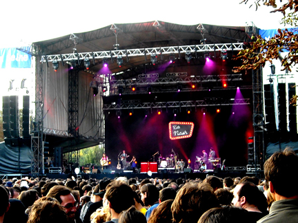 The main stage at Rock en Seine in 2008(Credit: RFI/Daniel Finnan)