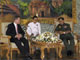 US Senator Jim Webb (L) with Than Swe in Naypyidaw, 15 August 2009(Photo: Office of Senator Jim Webb/Handout, via Reuters)