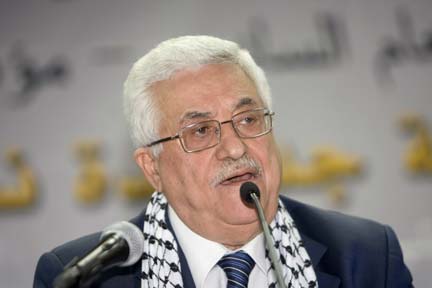Palestinian President Mahmoud Abbas, pictured at the Fatah congress in Bethlehem on 8 August, 2009, was re-elected over the weekend(Photo: Reuters/Fadi Arouri)