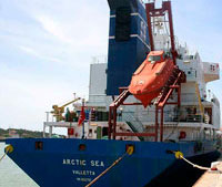 The Russian ship Arctic Sea.(Photo: Reuters)