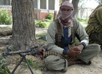 An Al Shebab member in Mogadishu(Photo: Reuters)