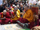 The Dalai Lama on a controversial visit to typhoon victims, 31 August 2009.(Photo: Nicky Loh/Reuters)