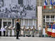 France's President Nicolas Sarkozy attends a ceremony to mark the 65th anniversary of the liberation of Paris from Nazi occupation (Credit: Reuters)