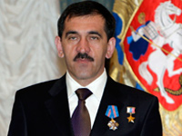 Head of Russia's Ingushetia region, Yunus-Bek Yevkurov, in the Kremlin(Photo: Reuters)