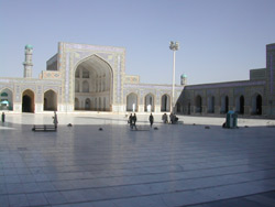 The interior court of the main mosque in Herat(Photo: Tony Cross)
