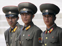 North Korean soldiers near the village of Panmunjom on 27 July 2009(Photo: Reuters)