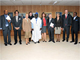 Candidates for Unesco Director-General. Farouk Hosny is second from the left.(Photo: Unesco/Michel Ravassard)