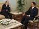 Javier Solana (L) talks to Egypt's President Hosni Mubarak (R)(Photo: Reuters)