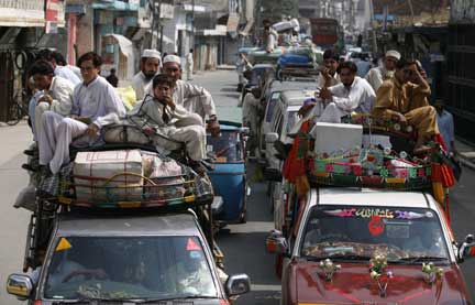 A checkpoint in Mingora in the Swat Valley in north-west Pakistan(Photo: Reuters)
