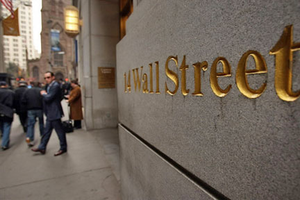 Wall Street - back on the bonuses, despite the crisis( Photo: AFP )