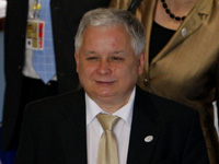 Polish President Lech Kaczynski (Photo: Reuters/Philippe Wojazer)