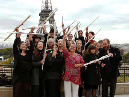 Orchestre de flûtes français