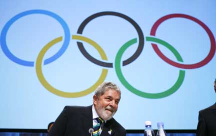 Brazil's President Luiz Inacio Lula da Silva led Rio's successful bid for the 2016 Games(Photo: Reuters)