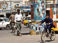 Election posters in Herat, Afghanistan,16 August 2009.(Photo: Reuters)