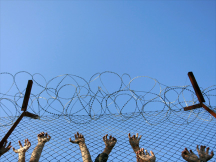 Immigrants inside Greece's Pagani detention centre, on the island of Lesvos(Photo: Reuters)