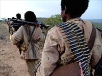 Members of the Ogaden National Liberation Front in 2006(Photo: Jonathan Alpeyrie)