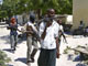 Somali Islamist insurgents from Hisbul Islam patrol the streets of the capital Mogadishu(Credit: Reuters)