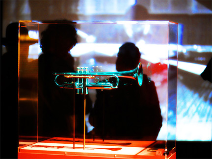 Miles Davis' Trumpet.(Photo: Baucarnet)
