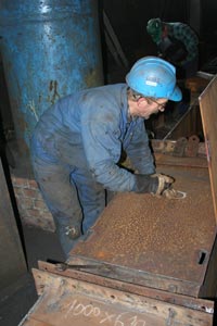 Water cooling facility at Budryk mine in Poland, 2009 (Photo: Jan van der Made/RFI)