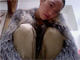 Daul Kim in a self portrait published on her blog