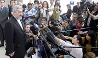 Iranian nuclear negotiator Ali Asghar Soltanieh, 23 October 2009.(Photo: Reuters)