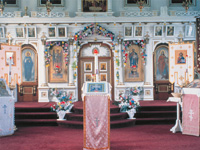 Typical interior of a Russian Orthodox church(Photo: WikiMedia Commons)