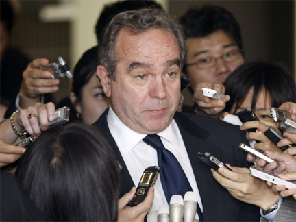 US Assistant Secretary of State Kurt Campbell in Tokyo on Thursday(Photo: Reuters)