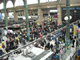Crowds at Paris's Gare du Nord as Eurostar suspends its service(Photo: Daniel Finnan)