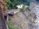 A broken road near Shanmei village, 28 November 2009
 (Photo: Rosslyn Hyams/RFI)