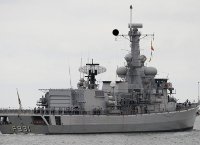 The Belgian warship F931 Louise-Marie leaves the port of Zeebrugge to join EU NAVFOR Atalanta(Photo: Reuters)