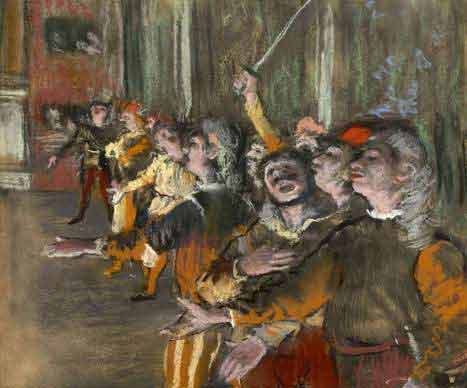 Les choristesEdgar Degas