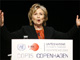 US Secretary of State Hillary Clinton addresses the media in Copenhagen on Thursday(Photo: Reuters)