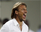 Zambia's coach Herve Renard shouting during their match against Gabon(Photo: Reuters)