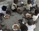 Children have a meal at the Maison Des Affaires de Dieu orphanage in Port-au-Prince on 22 January(Photo: Reuters)