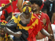Angolan soccer fans react during their African Nations Cup soccer match against Algeria in Luanda(Photo: Reuters)