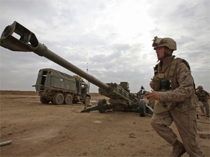 US marines on an exercise in Helmand province(Photo: Reuters)