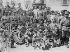 Guerra del Chaco 1932-1935. Grupo de prisioneros de guerra paraguayos Ref.HIST-03132-15 © CICR